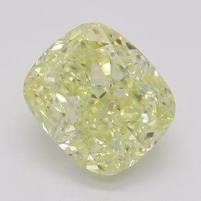 1.72 ct, Yellow/VS1, Cushion cut GIA Natural Diamond