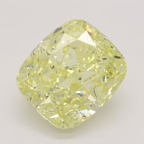 2.27 ct, Intense Yellow/VS1, Cushion cut GIA Natural Diamond