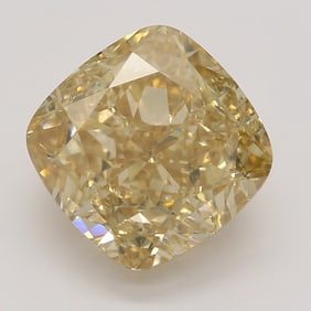 2.51 ct, Brn. Orange Yellow/VS2, Cushion cut GIA Natural Diamond