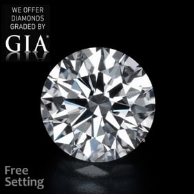 2.06 ct, Color D/VVS2, Round cut GIA Natural Diamond