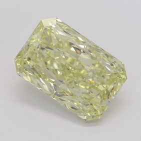 4.12 ct, Fancy Yellow/VVS1, Radiant cut GIA Diamond