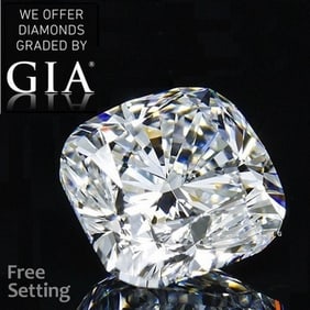 5.01 ct, Color D/IF, Type IIA Cushion cut GIA Natural Diamond