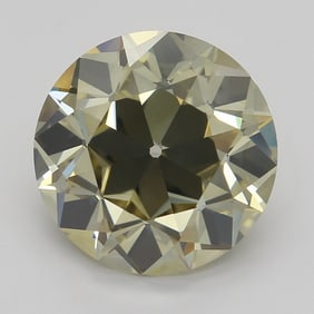 3.01 ct, Fancy Brown Yellow/VVS2, Round cut GIA Diamond
