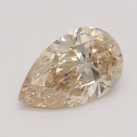 2.00 ct, Fancy Pink-Brown/SI1, Pear cut GIA Diamond