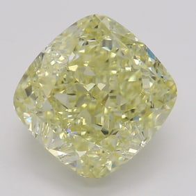 3.32 ct, Fancy Yellow/VS2, Cushion cut GIA Diamond