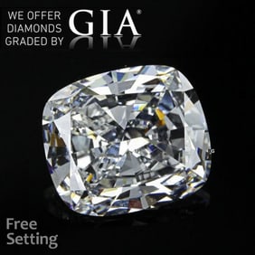 3.01 ct, Color D/IF, Cushion cut GIA Natural Diamond