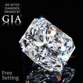 3.01 ct, Color H/VVS1, Radiant cut GIA Natural Diamond