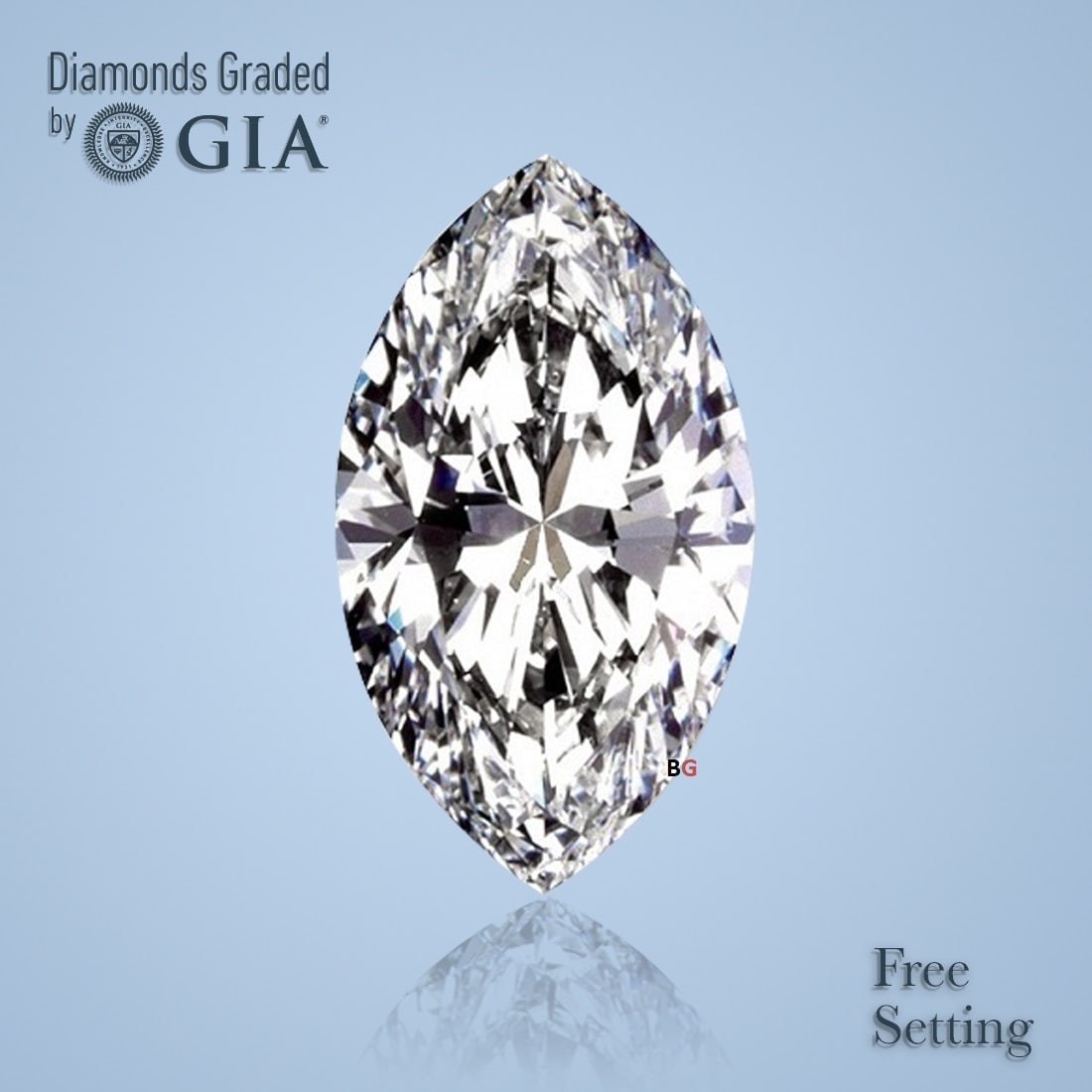 2.03 ct, Color F/IF, Marquise cut GIA Natural Diamond: Click here to view HD 360 Spinning Image GIA G