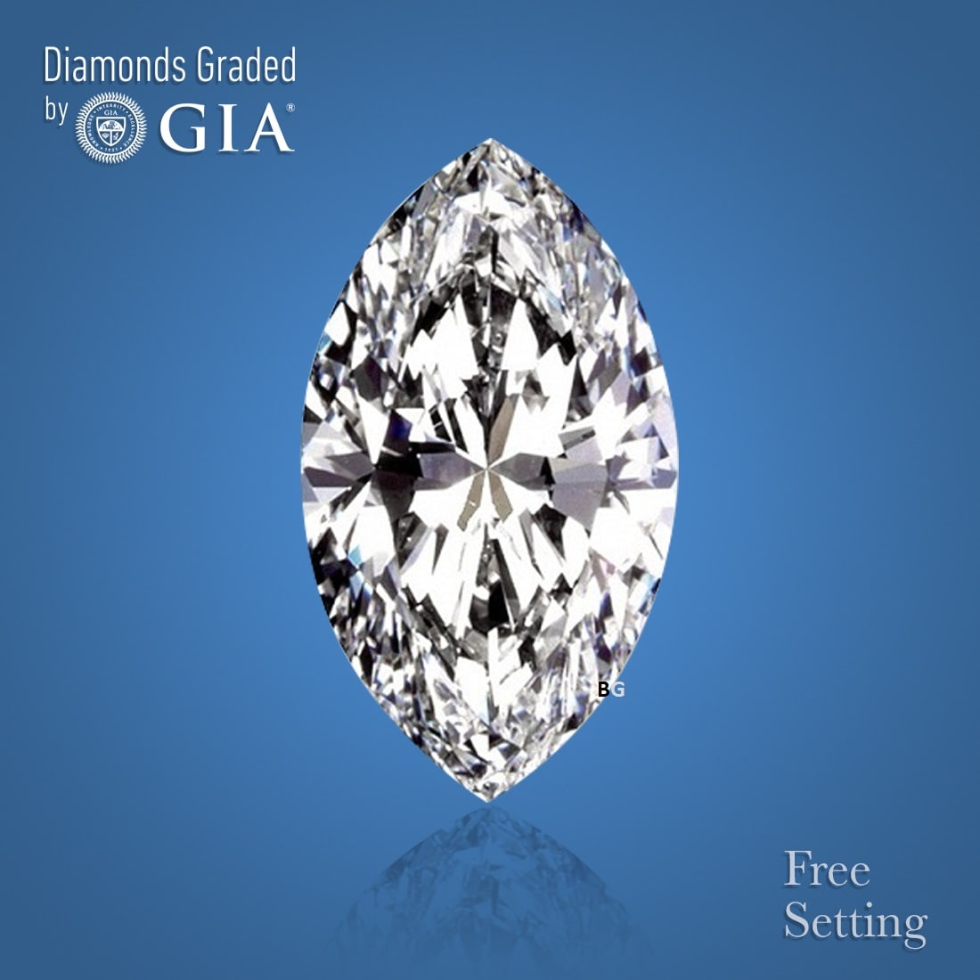 2.01 ct, Color G/VVS1, Marquise cut GIA Natural Diamond: Click here to view HD 360 Spinning Image GIA G