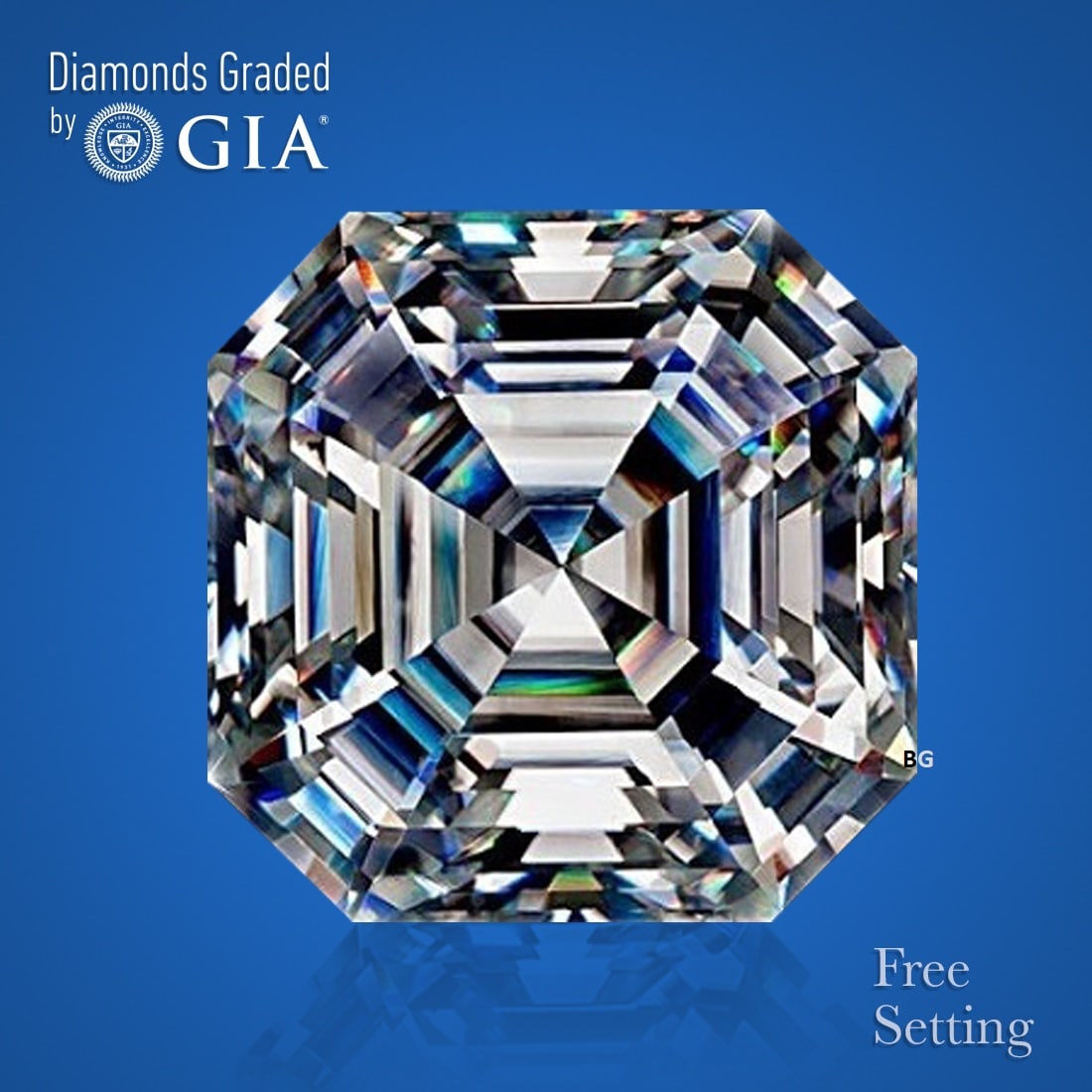 3.01 ct, Color D/FL, Square Emerald cut GIA Natural Diamond: Click here to view HD 360 Spinning Image GIA G