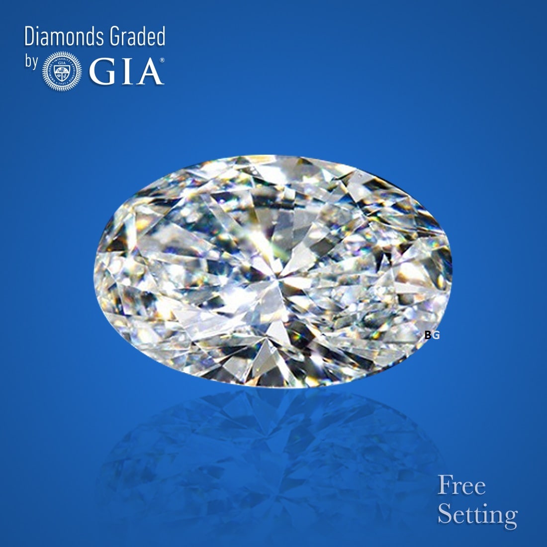 2.00 ct, Color G/VVS2, Oval cut GIA Natural Diamond: Click here to view HD 360 Spinning Image GIA G