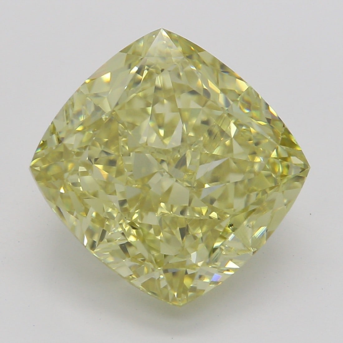 4.20 ct, Fancy Brn. Green Yellow/VS1, Cushion cut GIA Diamond: Click here to view HD 360 Spinning Image GIA G