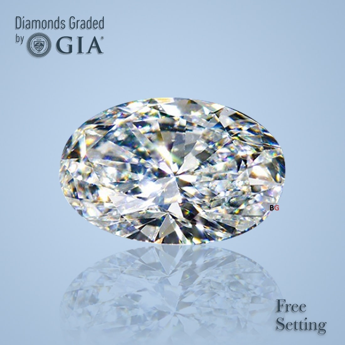 3.01 ct, Color D/IF, Oval cut GIA Natural Diamond: Click here to view HD 360 Spinning Image GIA G