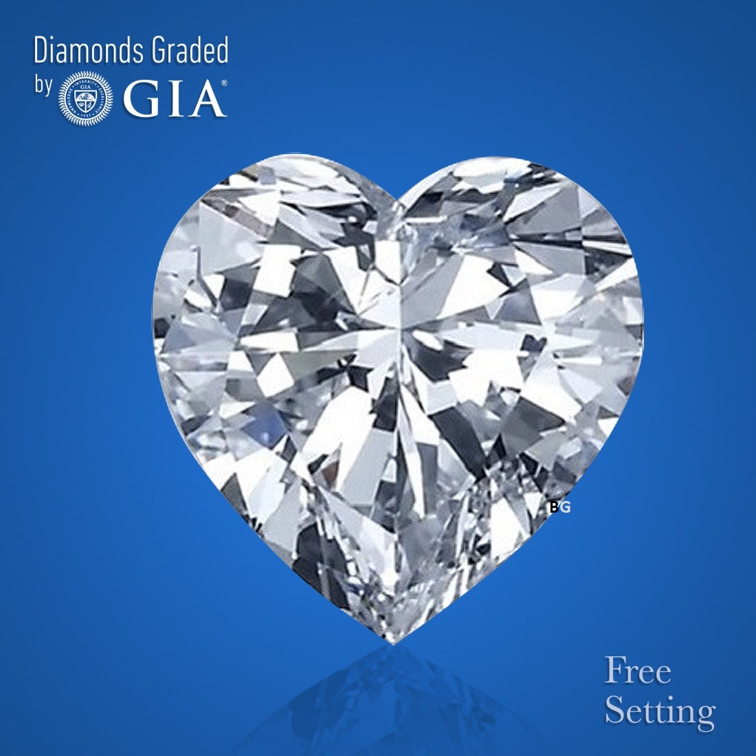 4.03 ct, Color E/VS2, Heart cut GIA Natural Diamond: Click here to view HD 360 Spinning Image GIA G