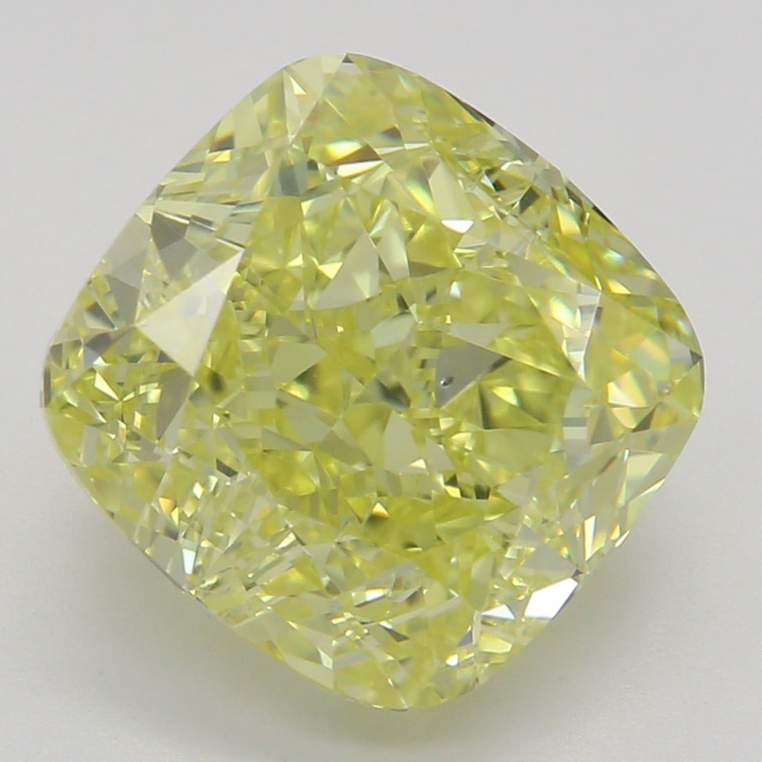 3.53 ct, Fancy Intense Yellow/VS2, Cushion cut GIA Diamond: Click here to view HD 360 Spinning Image GIA G