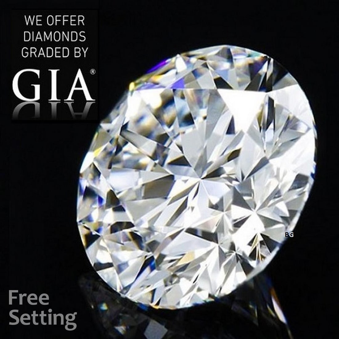 5.02 ct, Color D/VVS1, Round cut GIA Natural Diamond: Click here to view HD 360 Spinning Image GIA G