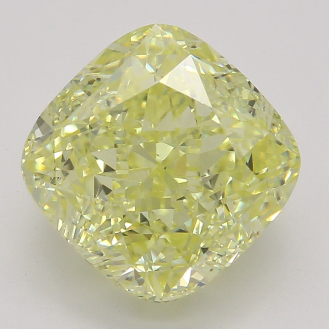 2.53 ct, Fancy Intense Yellow/VS2, Cushion cut GIA Diamond: Click here to view HD 360 Spinning Image GIA G
