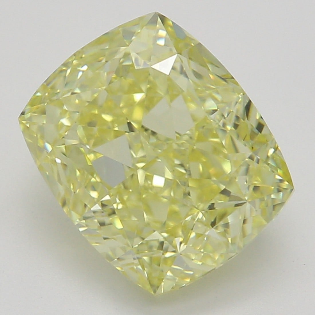 2.01 ct, Fancy Intense Yellow/VVS2, Cushion cut GIA Diamond: Click here to view HD 360 Spinning Image GIA G