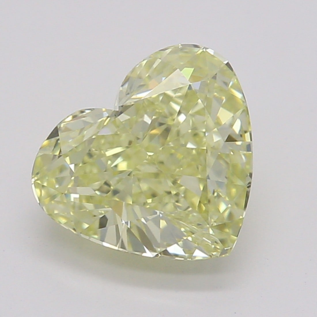 1.05 ct, Fancy Yellow/VVS1, Heart cut GIA Diamond: Click here to view HD 360 Spinning Image GIA G