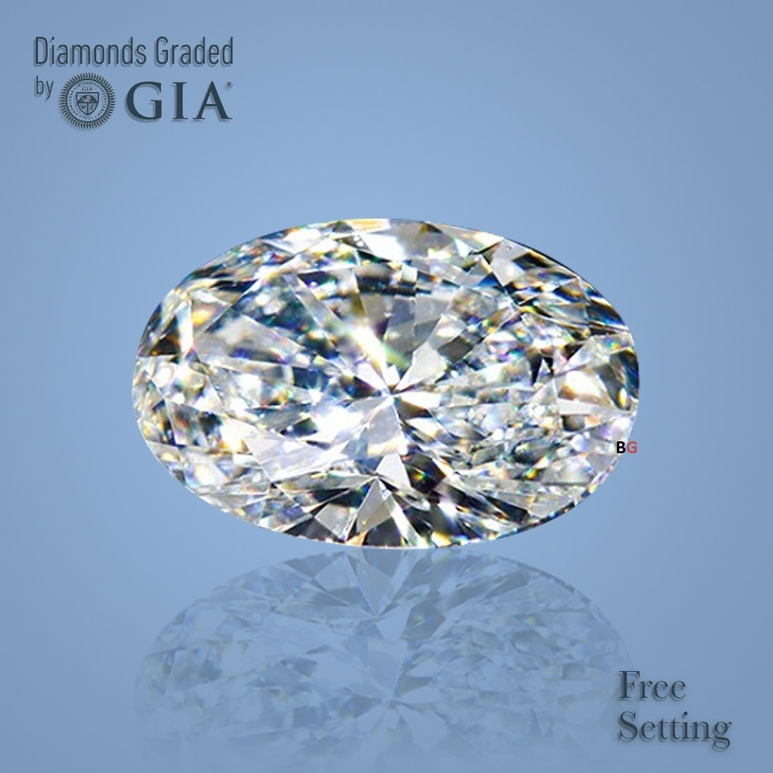 2.00 ct, Color E/VS1, Oval cut GIA Natural Diamond: Click here to view HD 360 Spinning Image GIA G