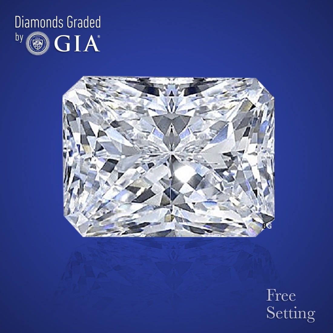 2.02 ct, Color G/VS2, Radiant cut GIA Natural Diamond: Click here to view HD 360 Spinning Image GIA G