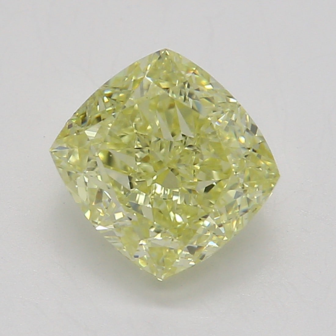 1.00 ct, Fancy Yellow/VVS2, Cushion cut GIA Diamond: Click here to view HD 360 Spinning Image GIA G