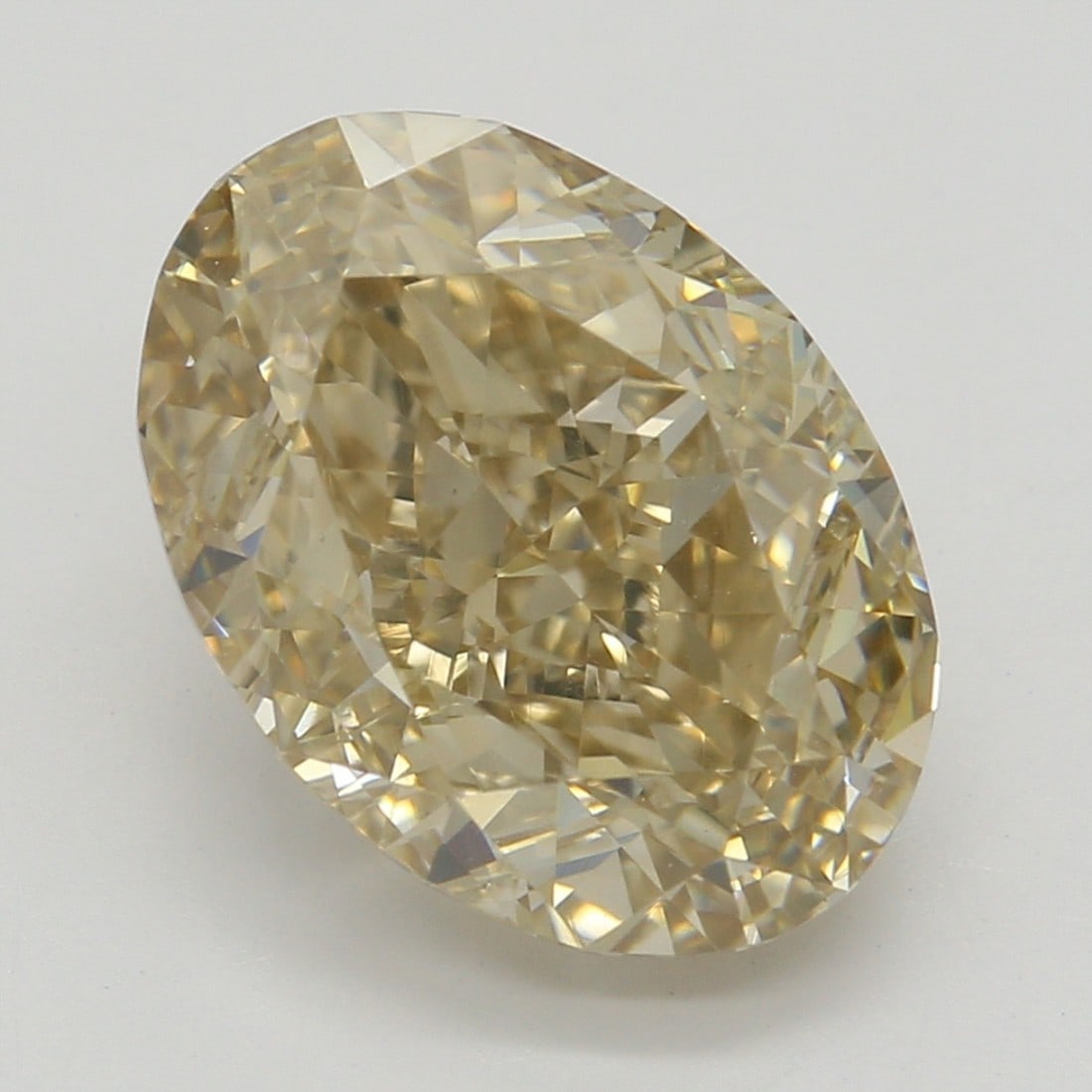 3.01 ct, Fancy Yellow Brown/SI1, Oval cut GIA Diamond: Click here to view HD 360 Spinning Image GIA G