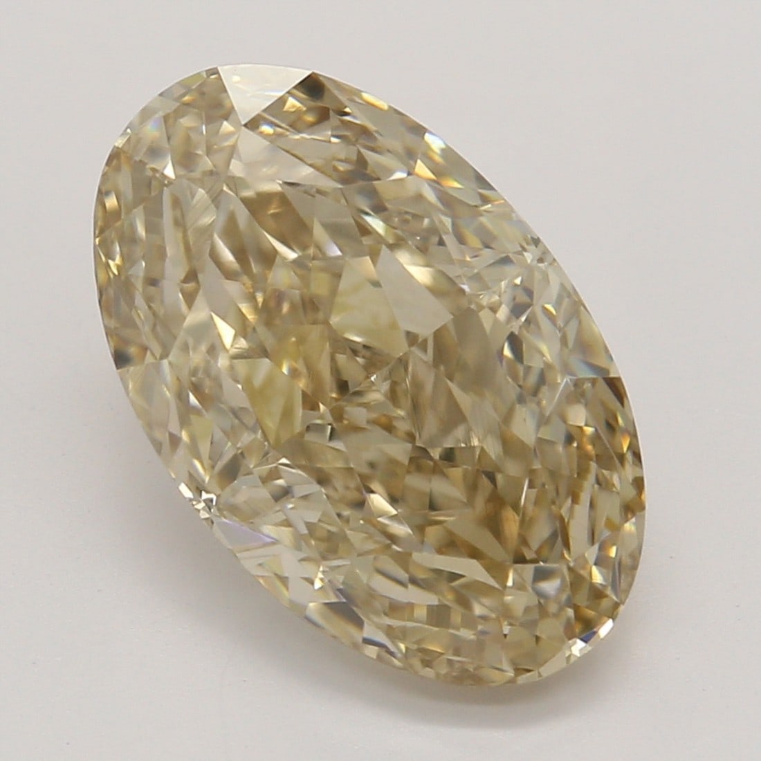 2.34 ct, Fancy Yellow Brown/VS1, Oval cut GIA Diamond: Click here to view HD 360 Spinning Image GIA G