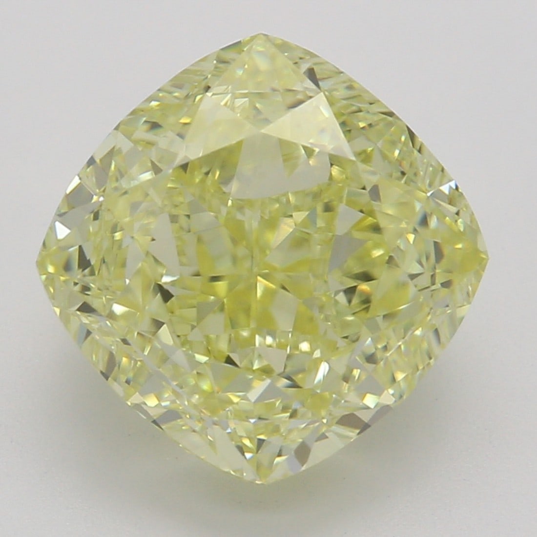 3.05 ct, Fancy Yellow/VVS2, Cushion cut GIA Diamond (1 of 6)