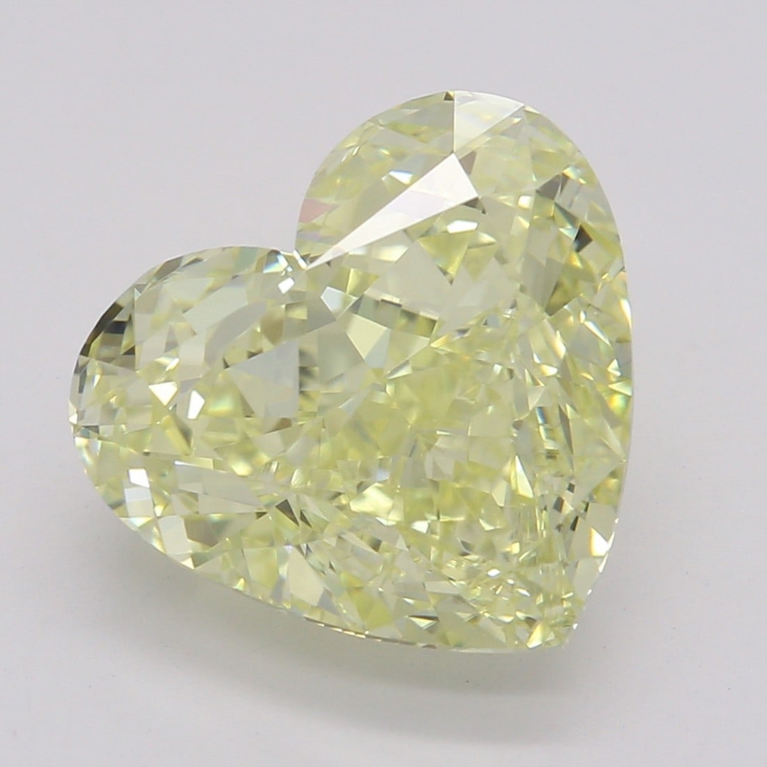 3.21 ct, Fancy Yellow/VVS2, Heart cut GIA Diamond: Click here to view HD 360 Spinning Image GIA G