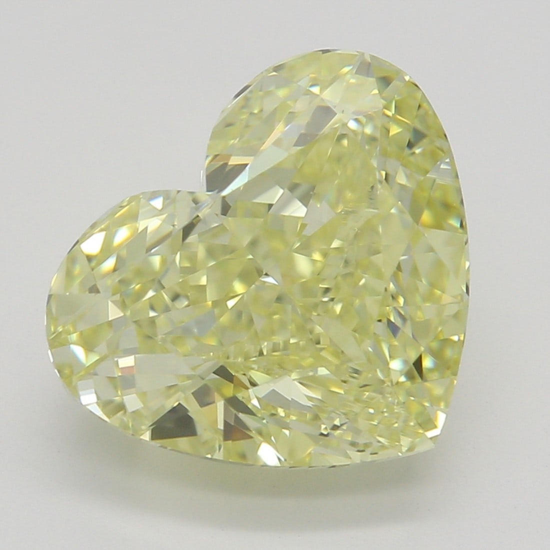 3.23 ct, Fancy Yellow/VVS2, Heart cut GIA Diamond: Click here to view HD 360 Spinning Image GIA G