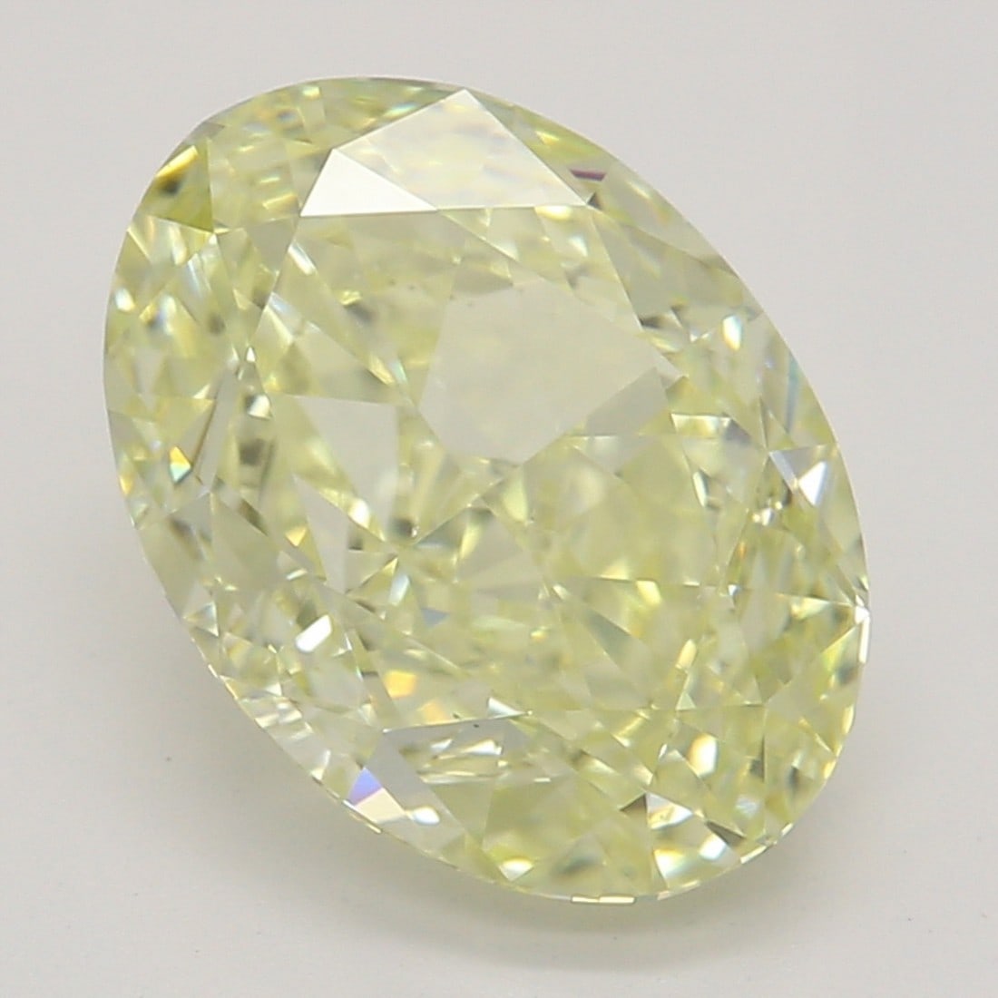 2.02 ct, Fancy Lt. Yellow/VS2, Oval cut GIA Diamond: Click here to view HD 360 Spinning Image GIA G