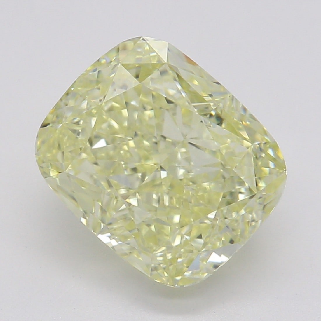 2.00 ct, Fancy Lt. Yellow/VS1, Cushion cut GIA Diamond: Click here to view HD 360 Spinning Image GIA G
