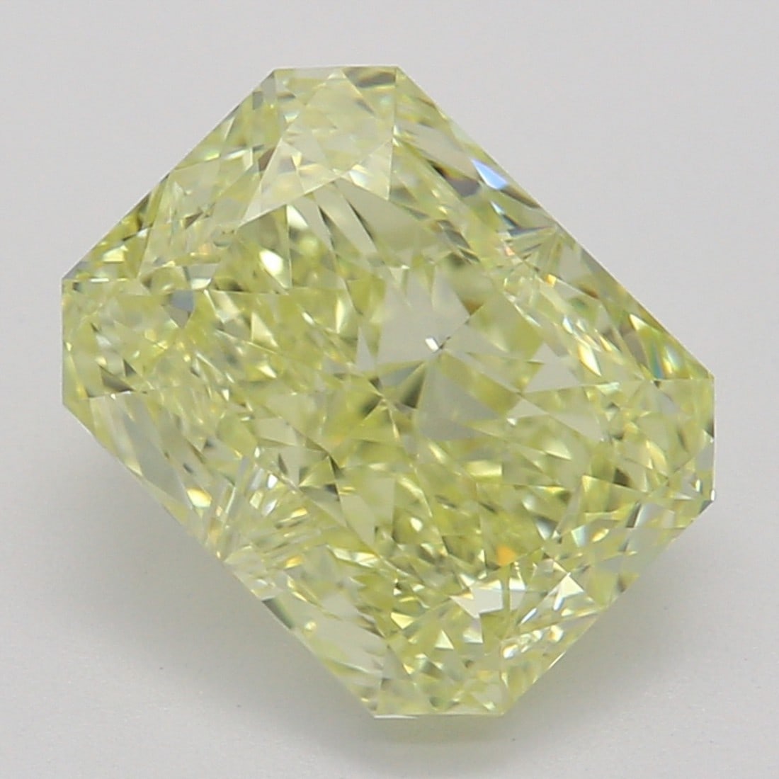 1.58 ct, Fancy Yellow/VVS2, Radiant cut GIA Diamond: Click here to view HD 360 Spinning Image GIA G