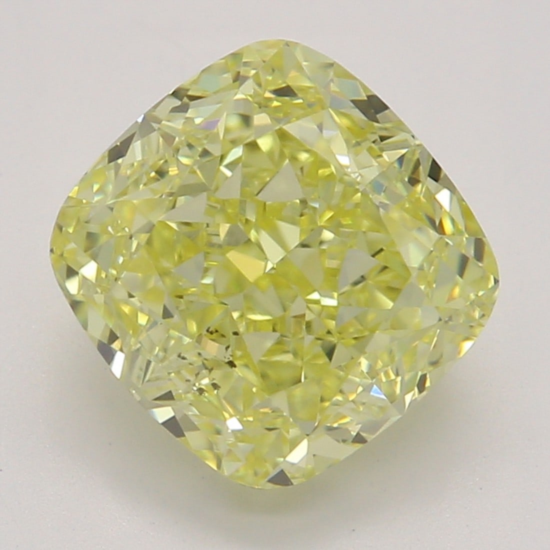 1.70 ct, Fancy Intense Yellow/SI1, Cushion cut GIA Diamond (1 of 6)