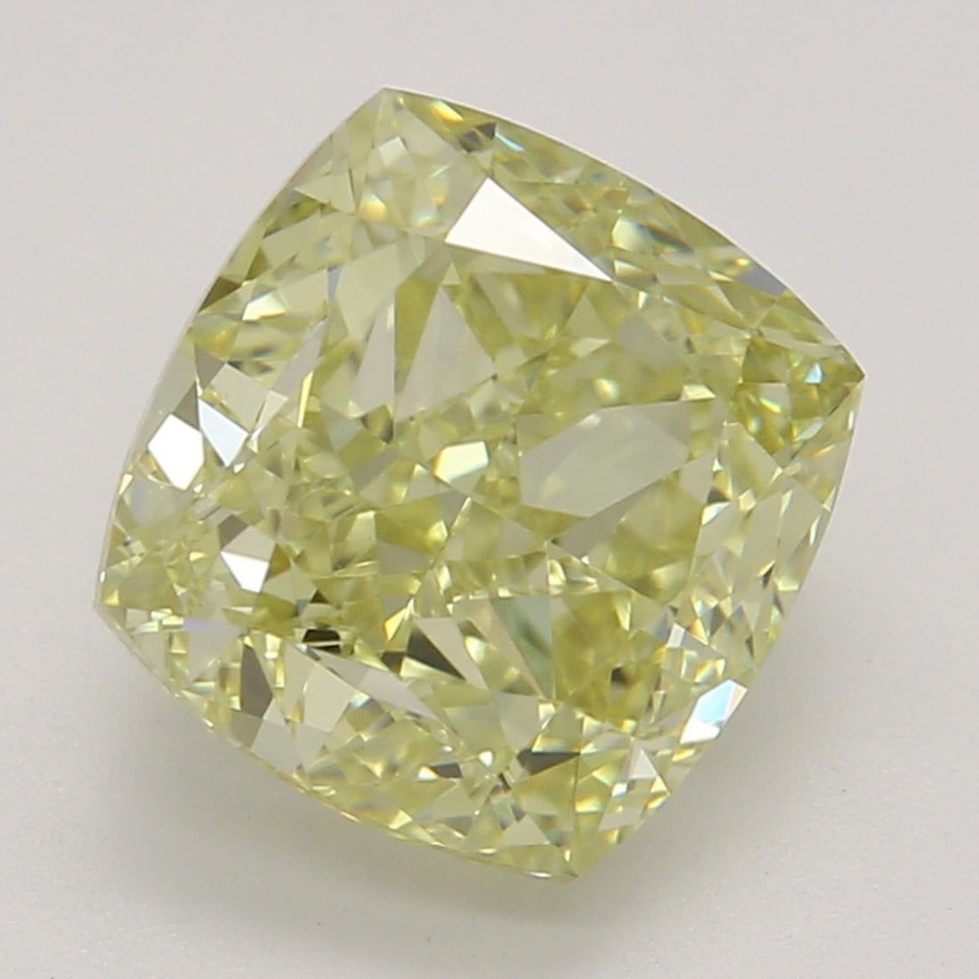 1.73 ct, Fancy Yellow/VVS1, Cushion cut GIA Diamond (1 of 6)