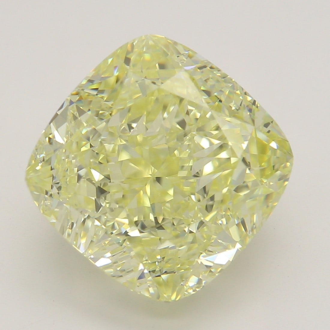 5.60 ct, Fancy Yellow/VVS2, Cushion cut GIA Diamond: Click here to view HD 360 Spinning Image GIA G