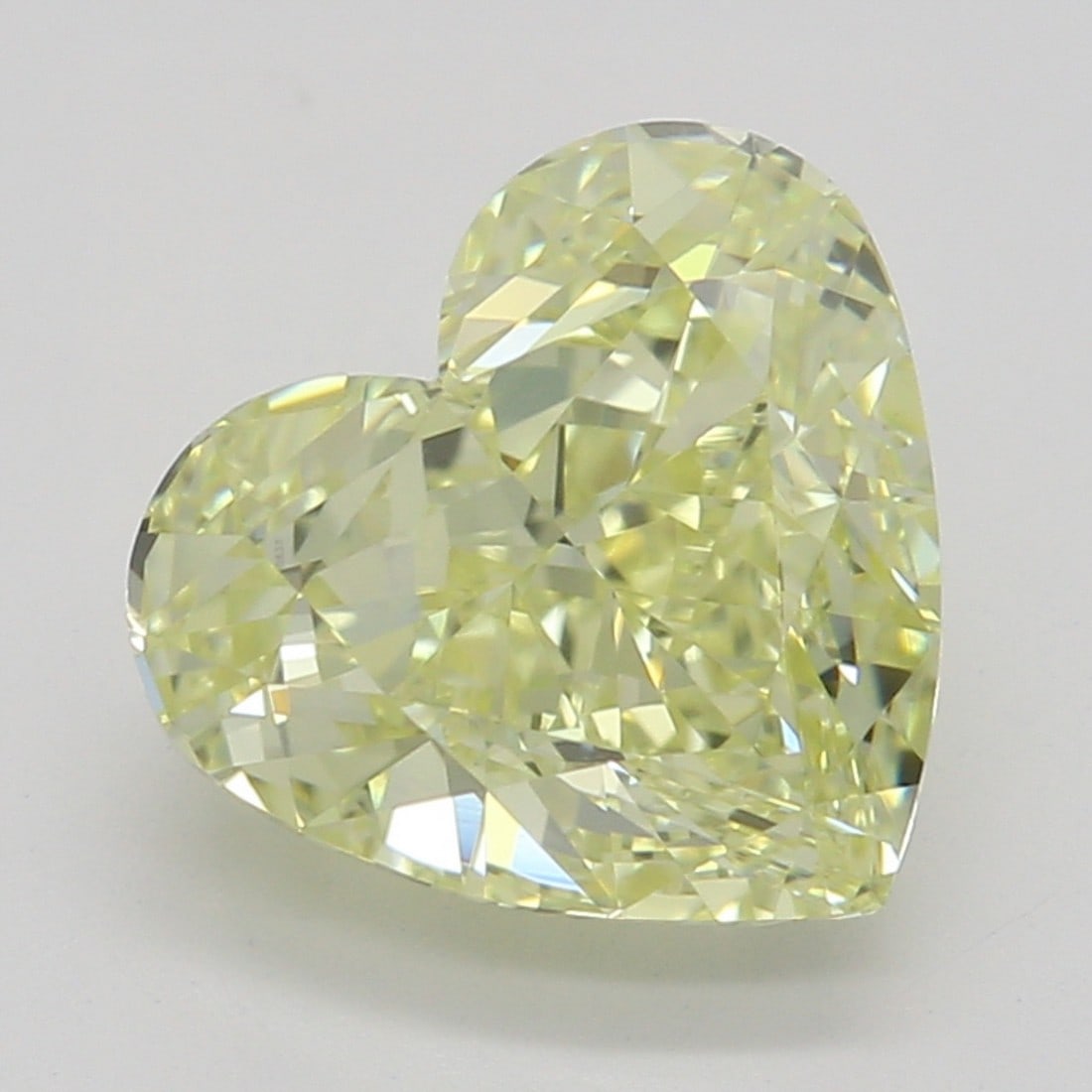 1.60 ct, Fancy Yellow/VVS1, Heart cut GIA Diamond: Click here to view HD 360 Spinning Image GIA G