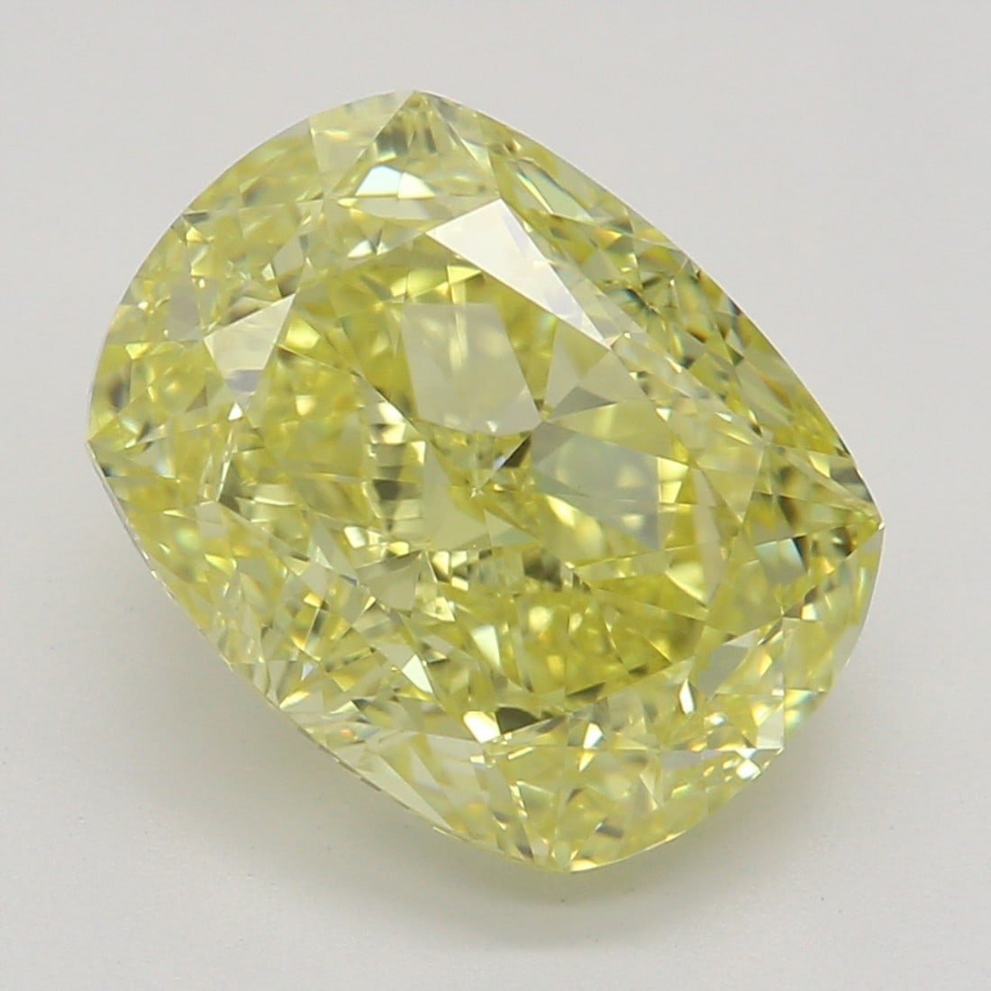 2.58 ct, Fancy Intense Yellow/VVS2, Cushion cut GIA Diamond (1 of 6)