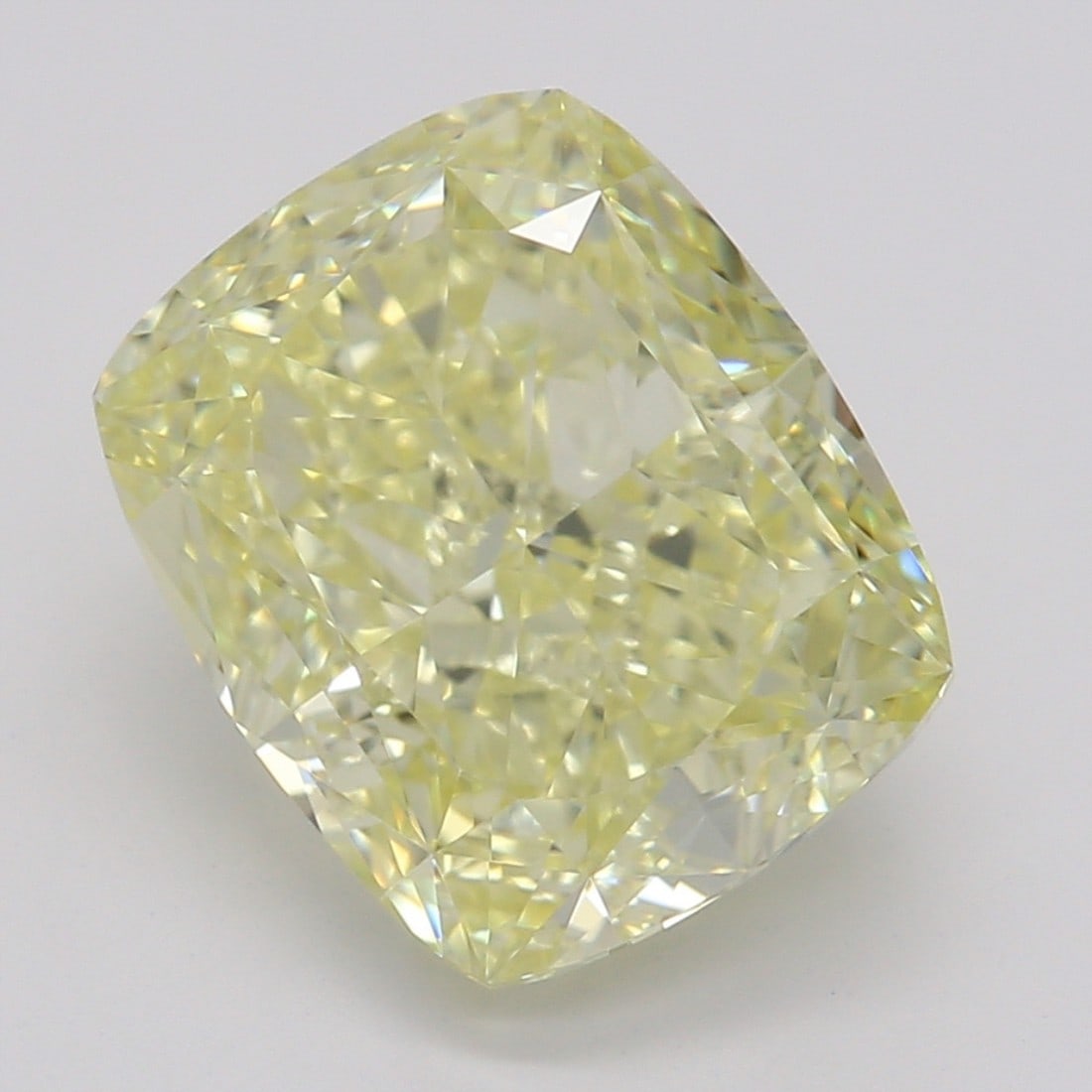 2.59 ct, Fancy Yellow/VVS2, Cushion cut GIA Diamond: Click here to view HD 360 Spinning Image GIA G