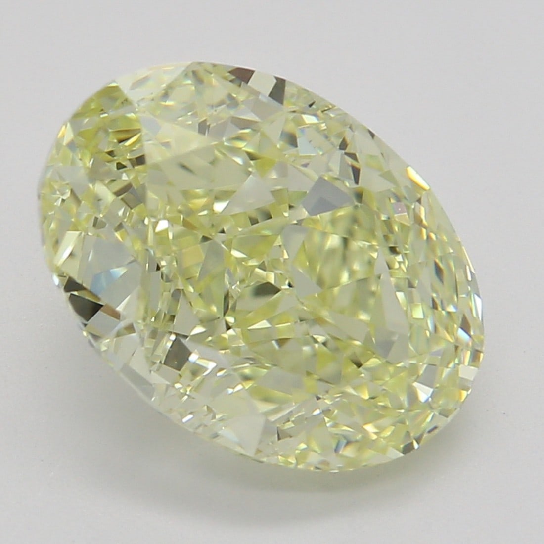 2.40 ct, Fancy Lt. Yellow/IF, Oval cut GIA Diamond: Click here to view HD 360 Spinning Image GIA G