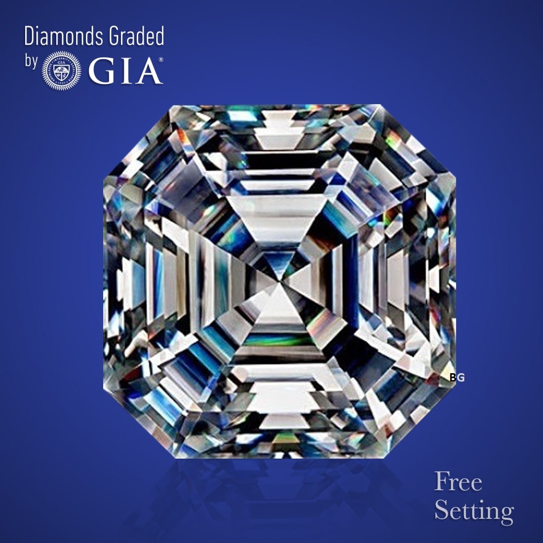 3.01 ct, Color D/FL, Square Emerald cut GIA Natural Diamond: Click here to view HD 360 Spinning Image GIA G