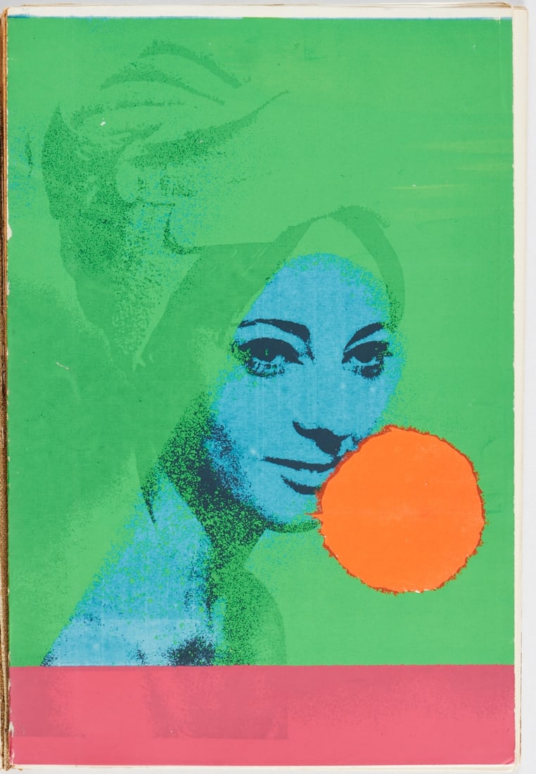 Martial Rayße: Martial Rayße1936 Vallauris - “France Bleue“ (1962) - Farbserigrafie/Papier. 30,2 x 20,5 cm. Enthalten in Künstlerjournal KWY 12. Ränder best., stellenw. leicht rißig.