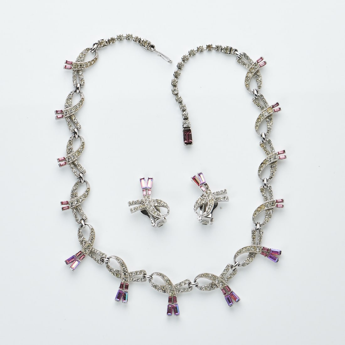 HENRY BOGOFF - Vintage Blüten-Schmuckset (2 Teile) (1 of 1)