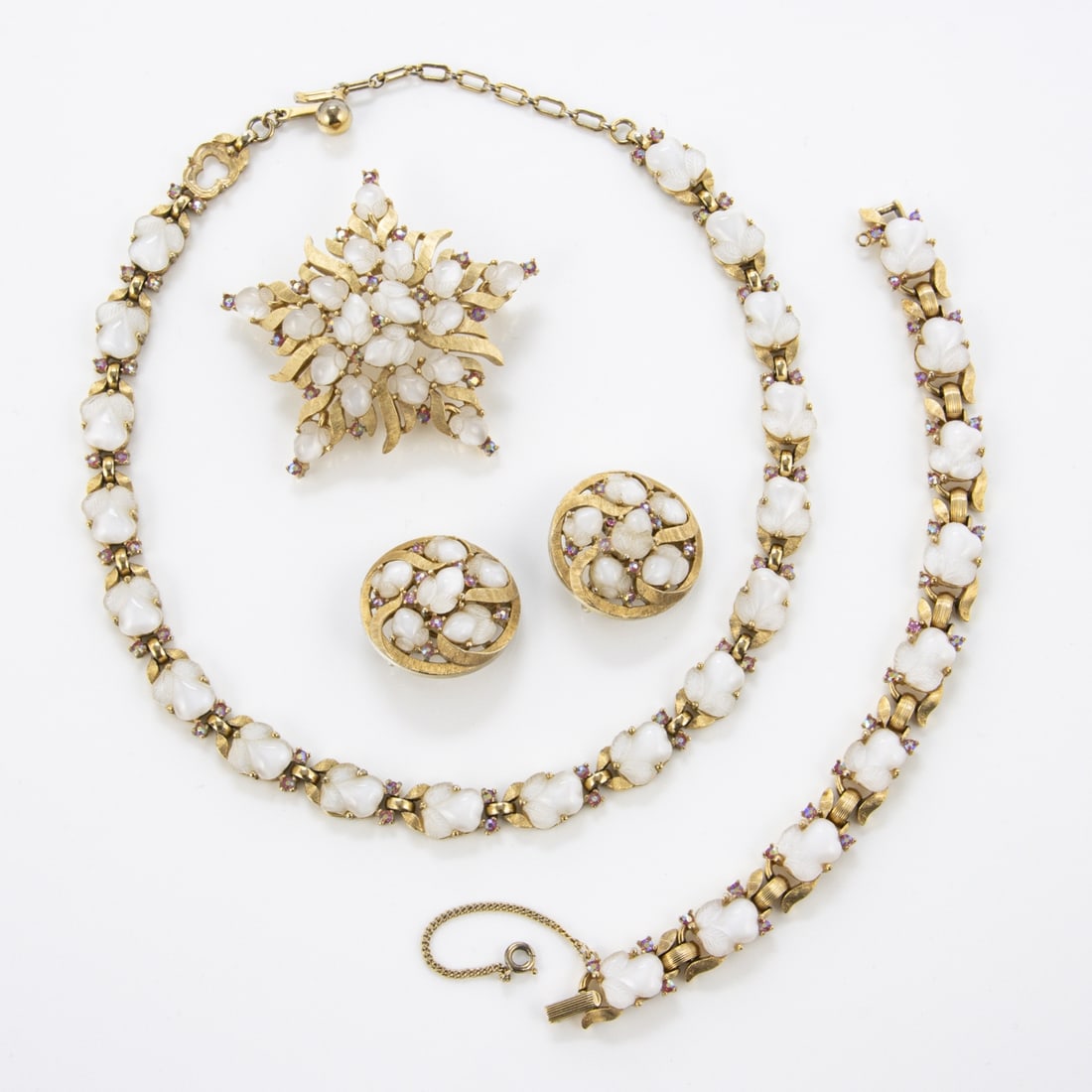 TRIFARI Alfred Philippe - Vintage ''Pastel Fruit Salad'' Schmuckset (4 Teile) (1 of 1)