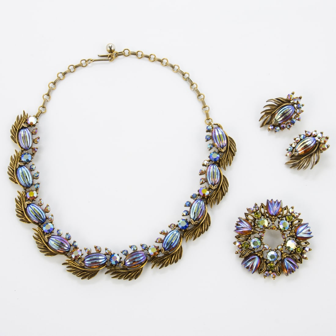 Florenza - Vintage Melone Aurora Parureset (3 Teile) (1 of 1)