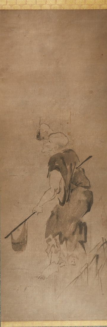 Scroll painting by Unkoku Togan (1547-1618) (1 of 2)