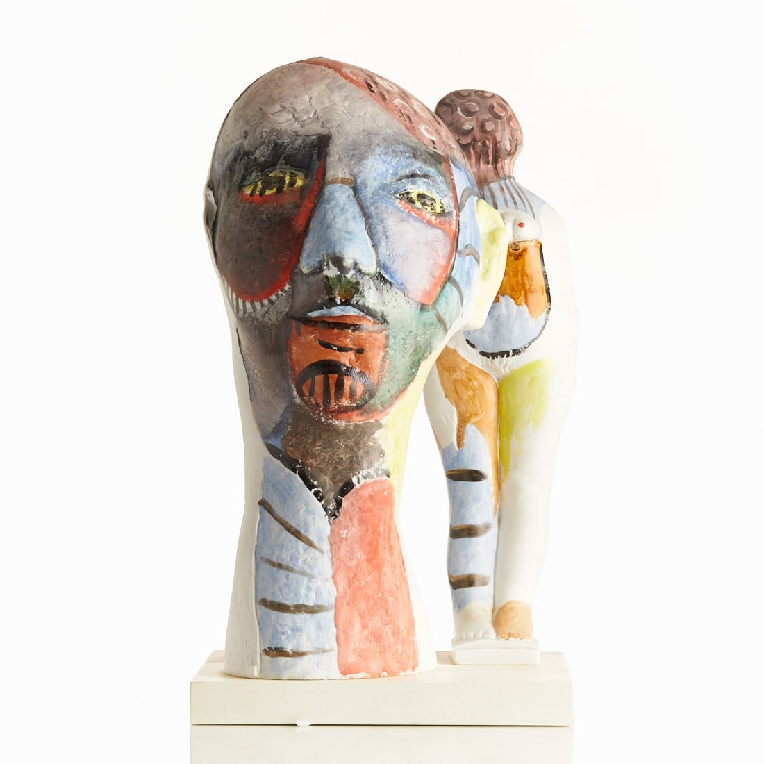 Figural group "Poacher's Girlfriend" - Andreas Wegner, Goebel Galerie 1980s (1 of 1)