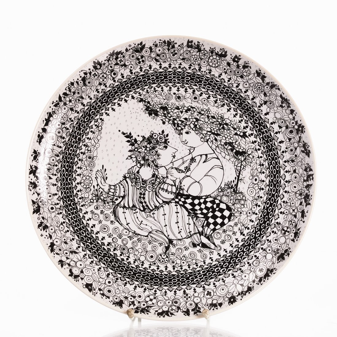 4 Season plates - Björn Wiinblad, Rosenthal, studio-linie 1970s, Ceramics (1 of 5)