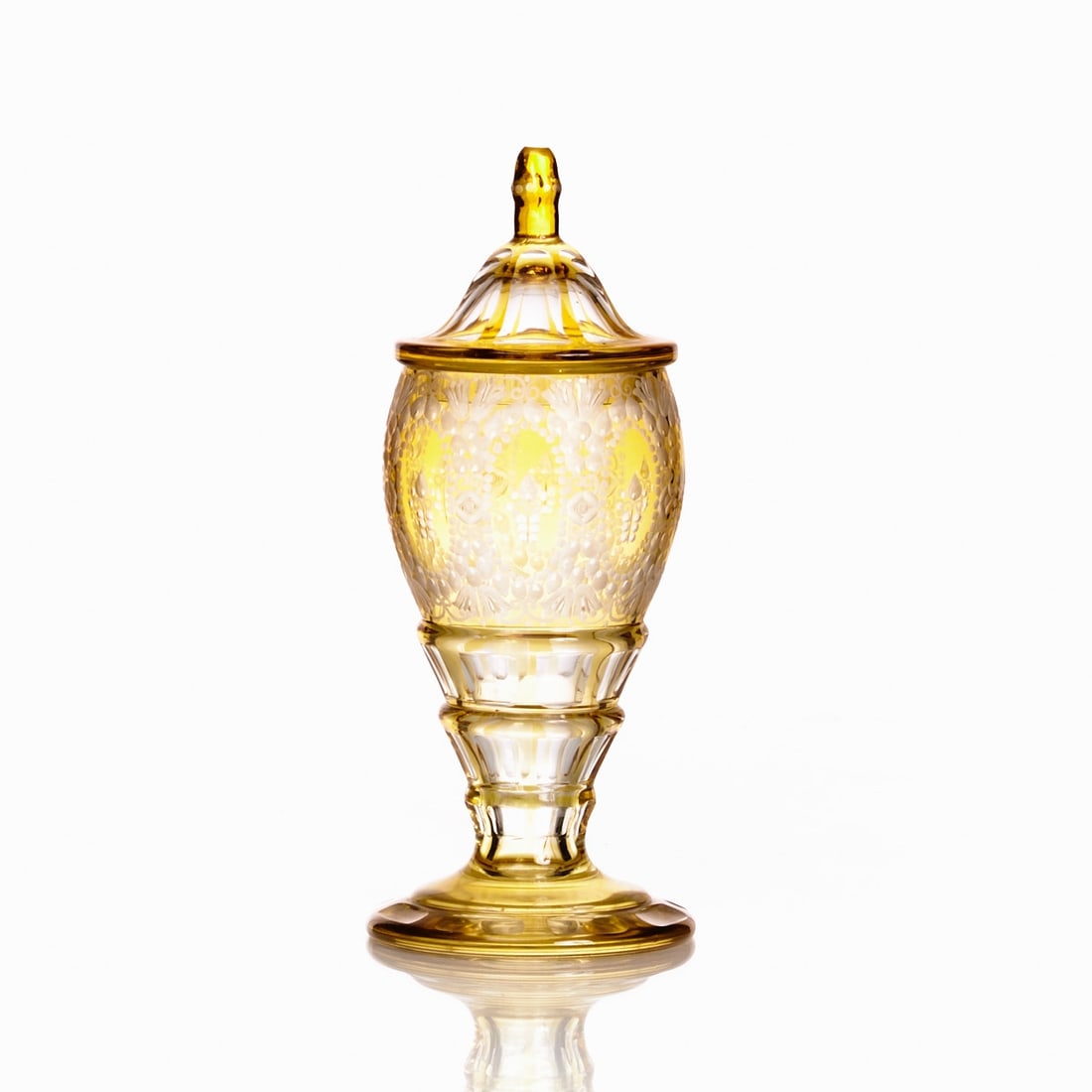 Covered Goblet. Mid 20th century. (1 of 2)